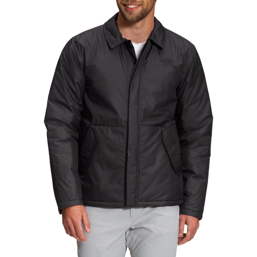 THE NORTH FACE Men's Auburn Long Sleeve Jacket Black B4HP